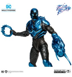 DC Multiverse (McFarlane) - Blue Beetle with weapons from Blue Beetle Movie