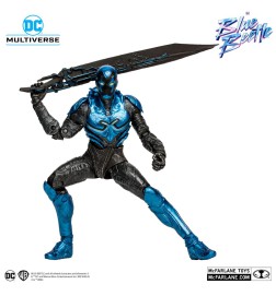 DC Multiverse (McFarlane) - Blue Beetle with weapons from Blue Beetle Movie