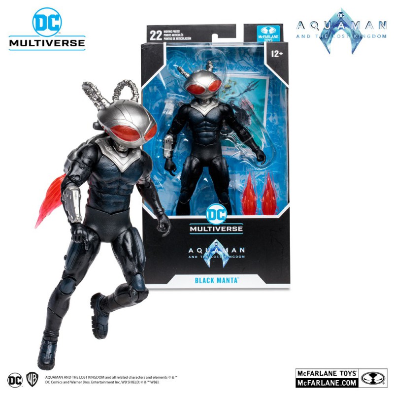 DC Multiverse (McFarlane) - Black Manta from Aquaman 2 Movie