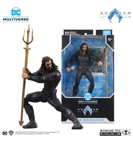 DC Multiverse (McFarlane) - Aquaman with Stealth Suit from Aquaman 2 Movie