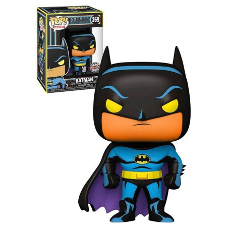 Funko Pop! DC Comics Batman (blacklight) BTAS Special Edition 369