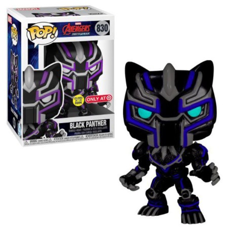 Funko Pop! Marvel Avengers Black Panther (Glows in the dark) Target Exclusive 830