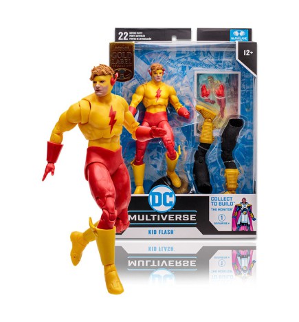 Pre-Order DC Multiverse (McFarlane) - Crisis on Infinite Earths Bundle Set (4) w/Monitor 7" Gold Label