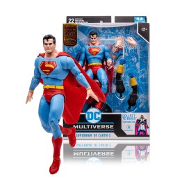 Pre-Order DC Multiverse (McFarlane) - Crisis on Infinite Earths Bundle Set (4) w/Monitor 7" Gold Label