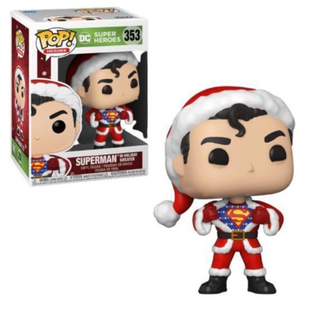 Funko Pop! DC Super Heroes - Christmas Superman 353