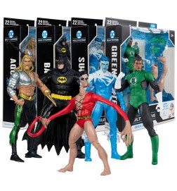 DC Multiverse (McFarlane) - JLA Set with Plastic Man