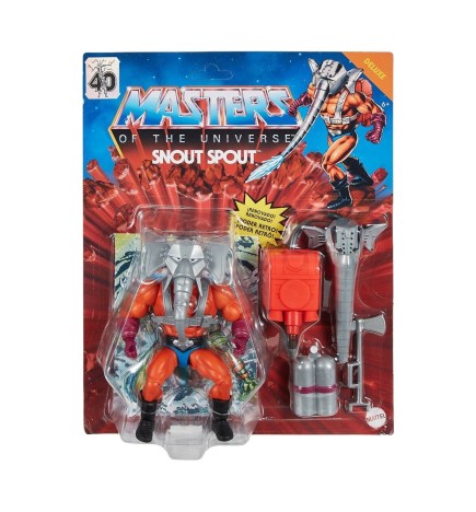 Masters of the Universe Origins (MOTU) - Snout Spout (Deluxe Version) 5.5 inch Action Figure