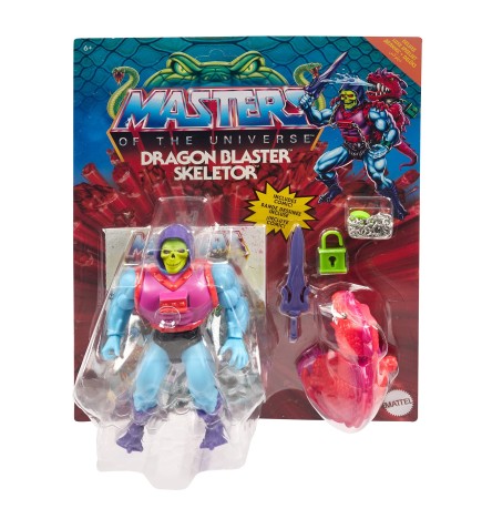 Masters of the Universe Origins (MOTU) - Dragon Blaster Skeletor (Snake Men Deluxe Version) 5.5 inch Action Figure