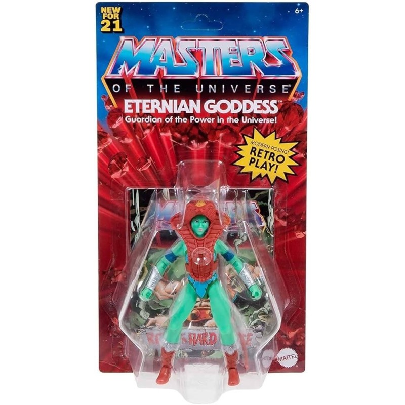 Masters of the Universe Origins (MOTU) - Eternian Goddness (Green)  5.5 inch Action Figure