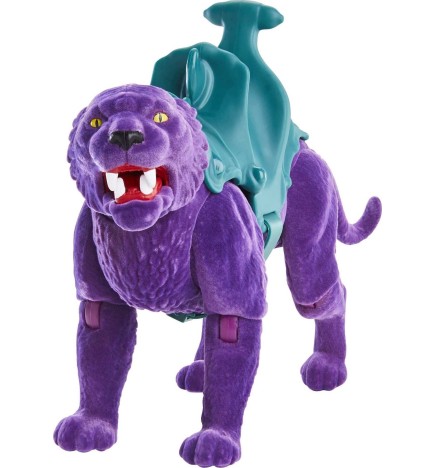 Masters of the Universe Origins (MOTU) - Realistic Fur Panthor (Flocked) 5.5 inch-scale Action Figure (Skeletor's pet)