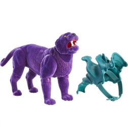 Masters of the Universe Origins (MOTU) - Realistic Fur Panthor (Flocked) 5.5 inch-scale Action Figure (Skeletor's pet)