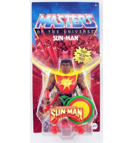 Masters of the Universe Origins (MOTU) - Sun Man  5.5 inch Action Figure