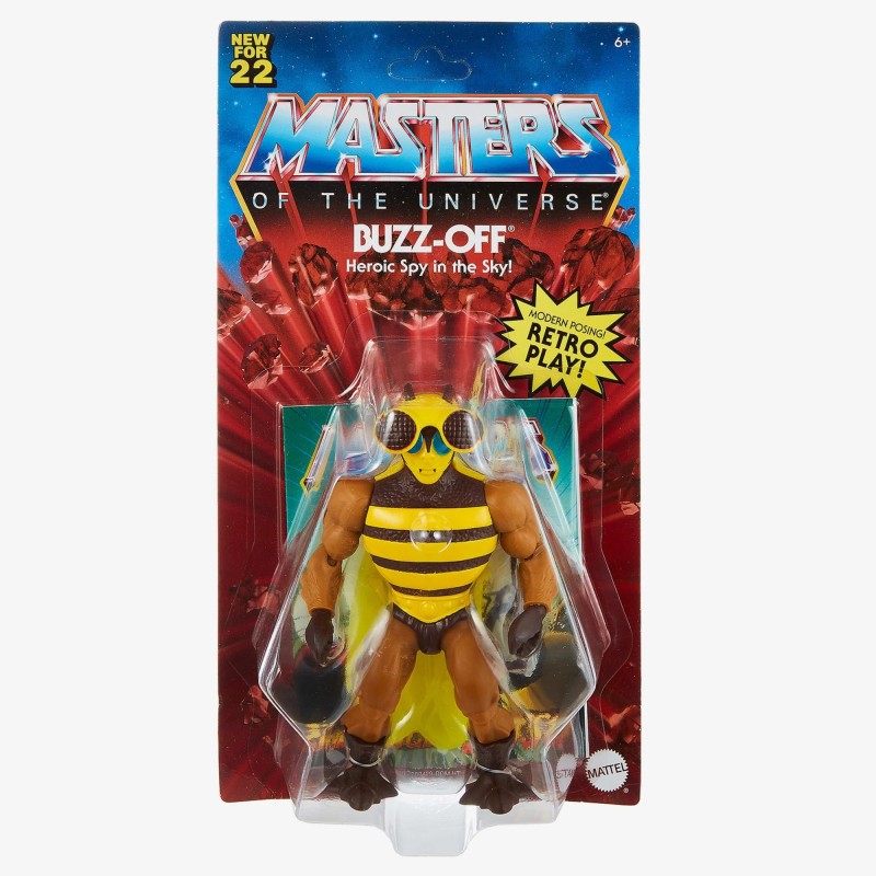 Masters of the Universe Origins (MOTU) - Buzz Off 5.5 inch Action Figure