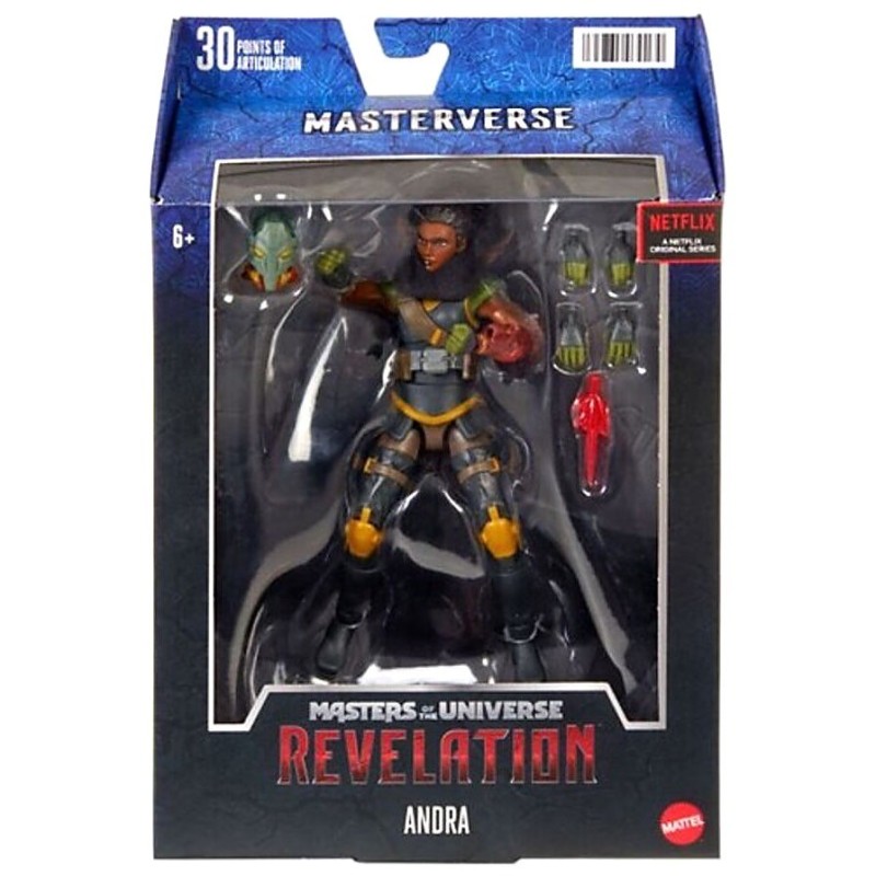 Masters of the Universe Revelation Masterverse - Andra Action Figure