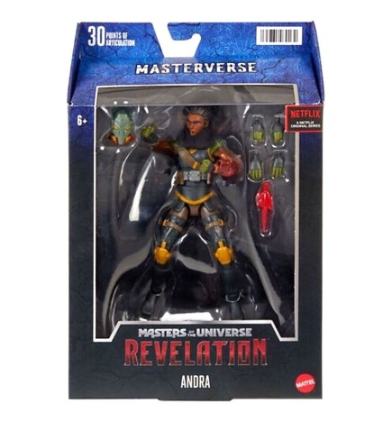 Masters of the Universe Revelation Masterverse - Andra Action Figure