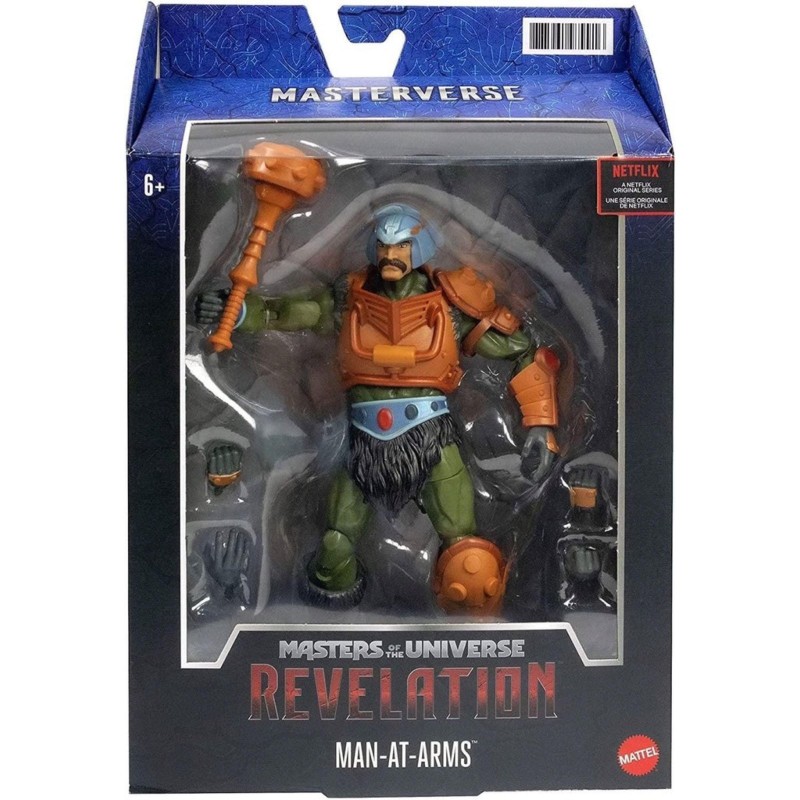 Masters of the Universe Masterverse Revelation Man-At-Arms Action Figure