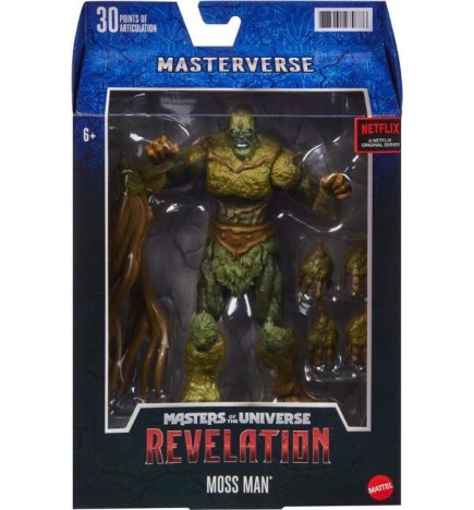 Masters of the Universe Masterverse Revelations Moss Man Action Figure