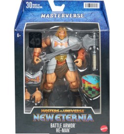 Masters of the Universe Masterverse New Eternia Battle Armor He-man Action Figure