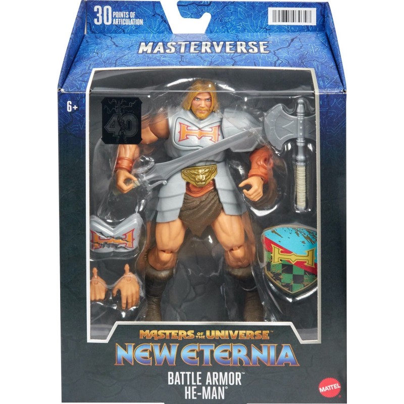 Masters of the Universe Masterverse New Eternia Battle Armor He-man Action Figure