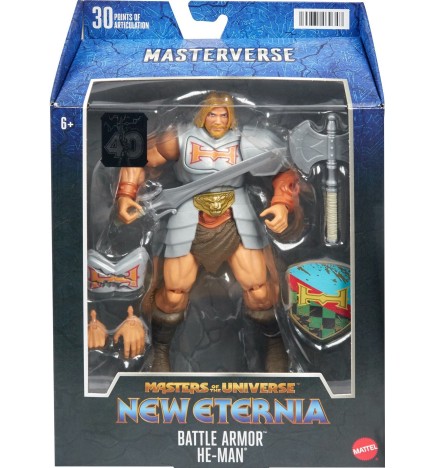 Masters of the Universe Masterverse New Eternia Battle Armor He-man Action Figure