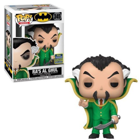 Funko Pop! DC Super Heroes- DC Super Heroes - Ra's Al Ghul 2020 Summer Convention Limited Edition Exclusive 345