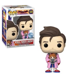 Funko Pop! Marvel Marvel Spider-Man Across The Spiderverse Peter B Parkner and Mayday Special Edition 1239