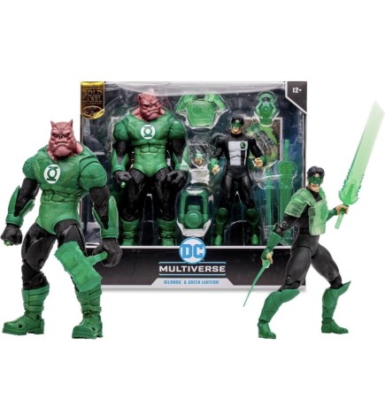 DC Multiverse (McFarlane) - Green Lantern Kilowog and Kyle Rayner Multipack Gold Label