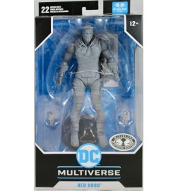 DC Multiverse (McFarlane) - Red Hood from Gotham Knights Grey Scale Platinum Edition