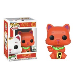 Funko Pop! Asia Lucky Cat Shocking Orange Asia Exclusive 190