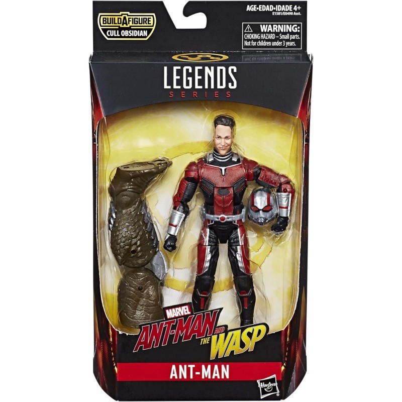 Marvel Legends Ant-Man and the Wasp: Ant-man 6 Inch Action Figure (BAF: Cull Obsidian)