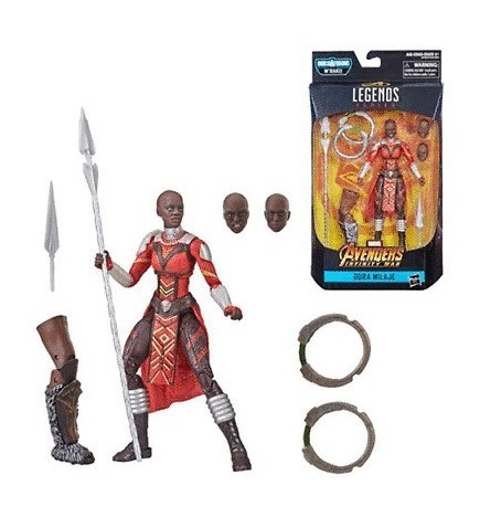 Marvel Legends Black Panther Dora Milaje 6 Inch Action Figure (BAF: M'Baku)