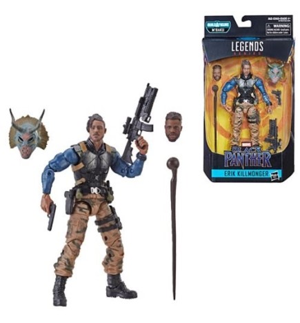 Marvel Legends Black Panther Erik Killmonger 6 Inch Action Figure (BAF: M'Baku)