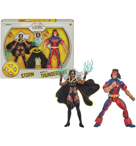 Marvel Legends X-Men Black Storm and Thunderbird 6 Inch Action Figure 2-pack