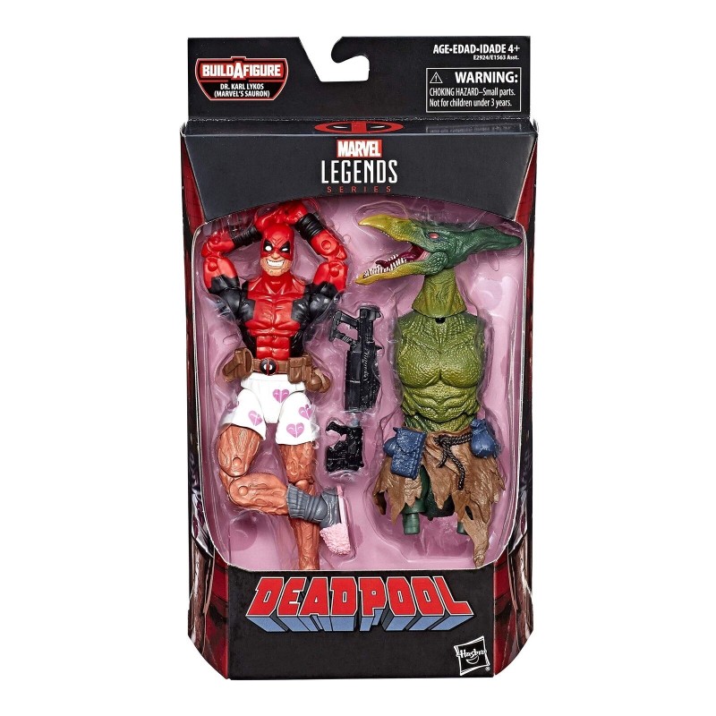 Marvel Legends Deadpool in Boxers 6 Inch Action Figure (BAF: SAURON)