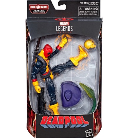 Marvel Legends Deadpool in X-Men Shirt 6 Inch Action Figure (BAF: SAURON)