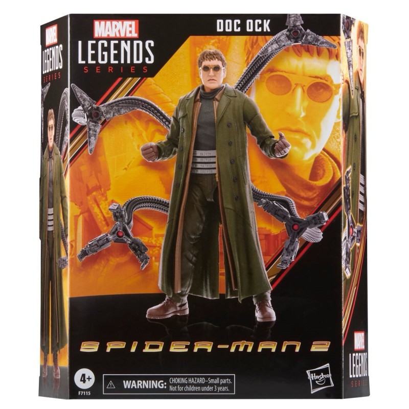 Marvel Legends Spider-Man: No Way Home Doc Ock Doctor Octopus Deluxe 6 Inch Action Figure