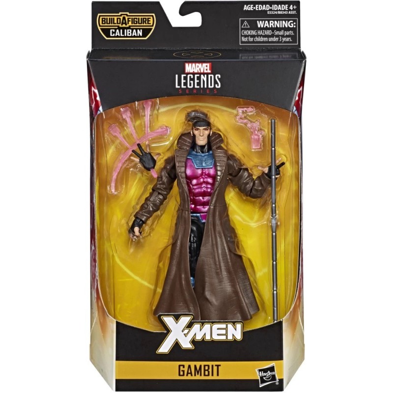 Marvel Legends X-Men Gambit 6 Inch Action Figure (BAF: Caliban)