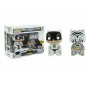 Funko Pop! DC Super Heroes- Zebra & Bullseye Batman (2 Pack)