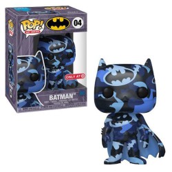 Funko Pop! DC Super Heroes-Batman Art Series Blue (Special Edition) (4)