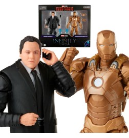 Marvel Legends Infinity Saga: Happy Hogan and Iron Man Mark XXI 6 Inch Action Figure 2-pack