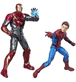 Marvel Legends Spider-Man: Homecoming Spider-Man and Iron Man Mark 47 6 Inch Action Figure