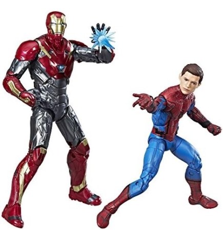 Marvel Legends Spider-Man: Homecoming Spider-Man and Iron Man Mark 47 6 Inch Action Figure