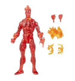 Marvel Legends Retro Fantastic Four Vintage Collection Human Torch 6 Inch Action Figure