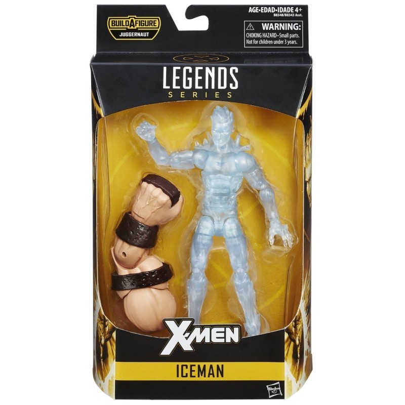 Marvel Legends X-Men Iceman 6 Inch Action Figure (BAF: Juggernaut)