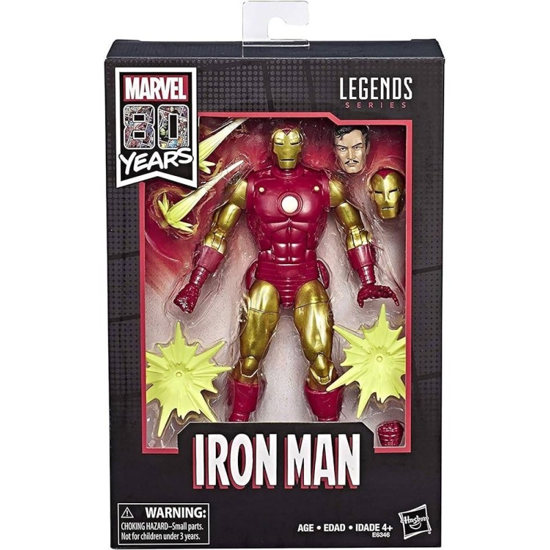 Marvel Legends Marvel 80th Anniversary Iron Man 6 Inch Action Figure