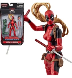 Marvel Legends Lady Deadpool 6 Inch Action Figure (BAF: SAURON)