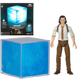 Marvel Legends Tesseract with Loki 6 Inch Action Figure boxset