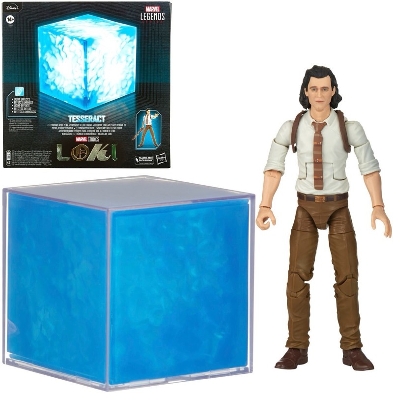 Marvel Legends Tesseract with Loki 6 Inch Action Figure boxset