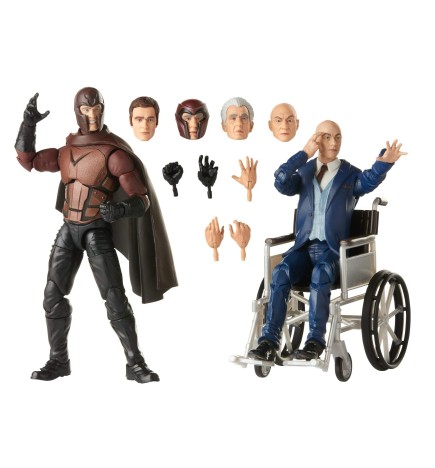 Marvel Legends X-Men Movie Magneto and Professor X 6 Inch Action Figure