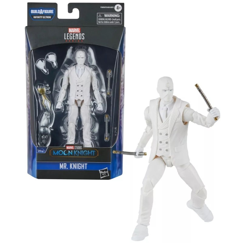 Marvel Legends Moon Knight Mr. Knight 6 Inch Action Figure (BAF: Infinity Ultron)